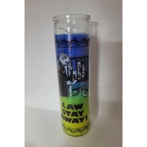 Law Stay Away Candle
